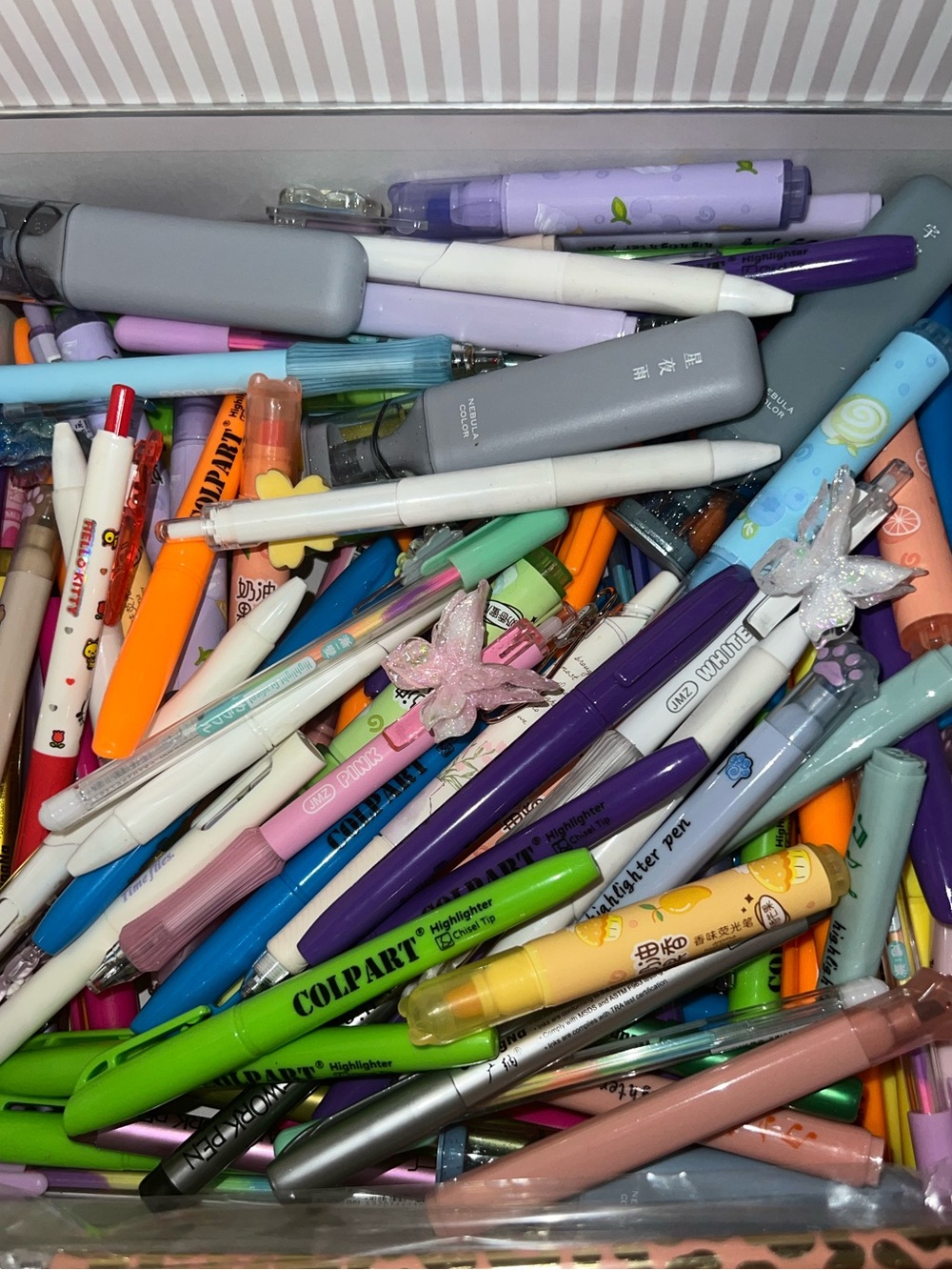 Mystery Pens, Highlighters, and Pencils (10 Count)